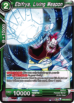 Ebifrya, Living Weapon - Malicious Machinations - Common - BT8-059