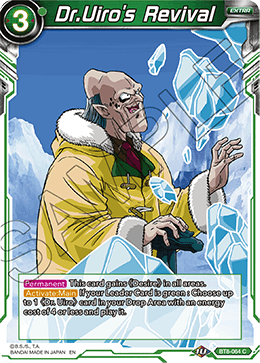 Dr.Uiro's Revival - Malicious Machinations - Common - BT8-064