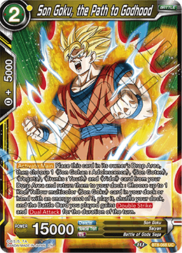 Son Goku, the Path to Godhood - Malicious Machinations - Uncommon - BT8-068
