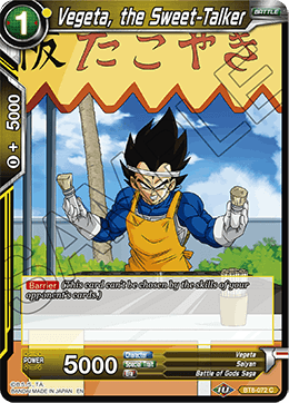 Vegeta, the Sweet-Talker - Malicious Machinations - Common - BT8-072