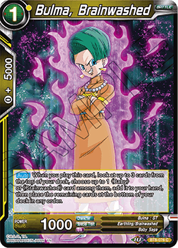 Bulma, Brainwashed - Malicious Machinations - Common - BT8-076
