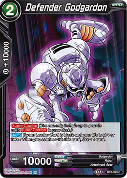 Defender Godgardon - Malicious Machinations - Common - BT8-099
