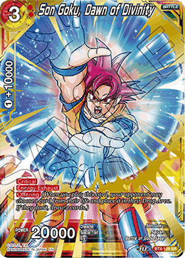 Son Goku, Dawn of Divinity - Malicious Machinations - Super Rare - BT8-109