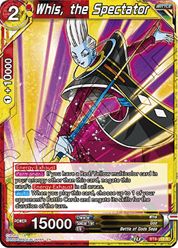 Whis, the Spectator - Malicious Machinations - Rare - BT8-113