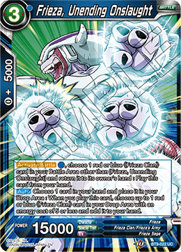 Frieza, Unending Onslaught - Universal Onslaught - Uncommon - BT9-022