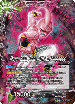 Bibidi // Majin Buu, One with Nothingness - Universal Onslaught - Common - BT9-070