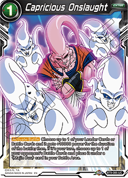 Capricious Onslaught - Universal Onslaught - Uncommon - BT9-085