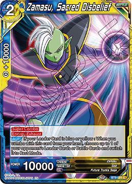 Zamasu, Sacred Disbelief - Universal Onslaught - Common - BT9-091