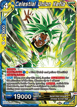 Celestial Union Kefla - Universal Onslaught - Rare - BT9-092