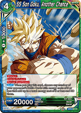 SS Son Goku, Another Chance - Universal Onslaught - Rare - BT9-097