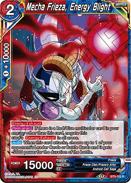 Mecha Frieza, Energy Blight - Universal Onslaught - Rare - BT9-102