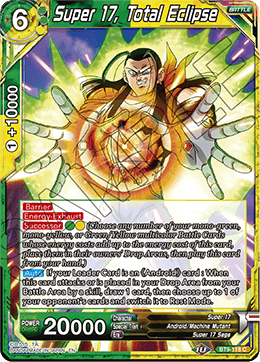 Super 17, Total Eclipse - Universal Onslaught - Common - BT9-118