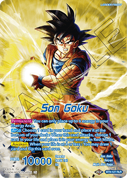 Son Goku // Heightened Evolution SS3 Son Goku Returns - Universal Onslaught - Reboot Leader Rare - BT9-127
