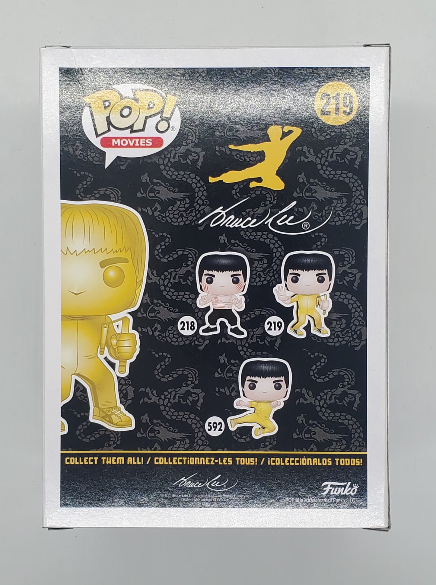 Funko Pop Gold Bruce Lee