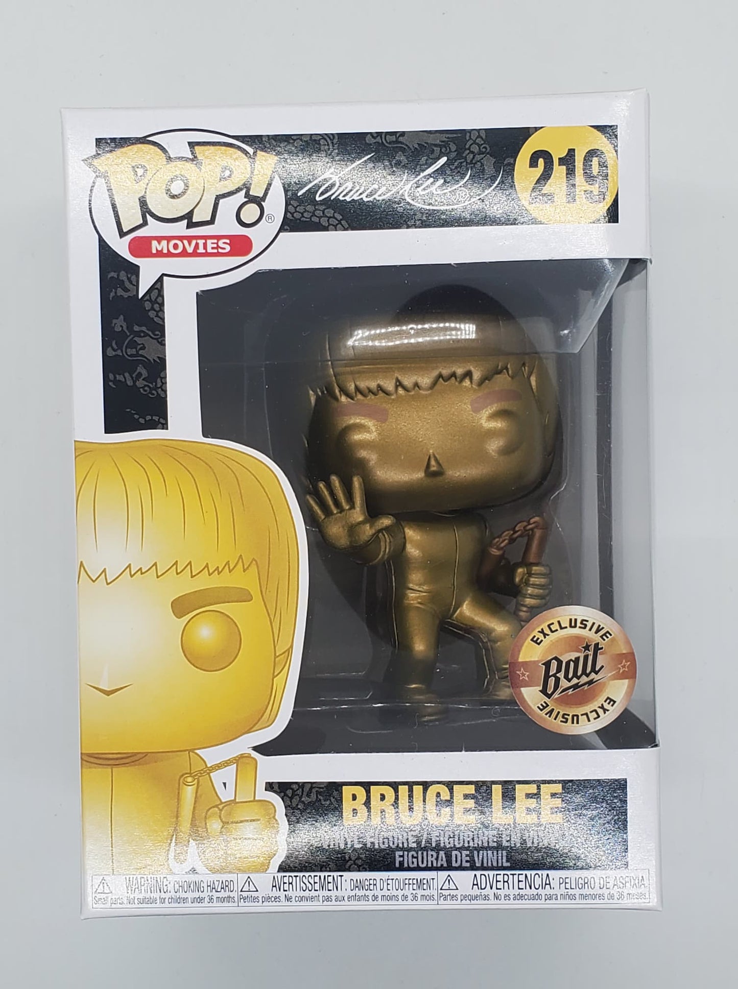 Funko Pop Gold Bruce Lee