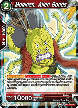 Moginan, Alien Bonds - Draft Box 04 - Dragon Brawl - Uncommon - DB1-017