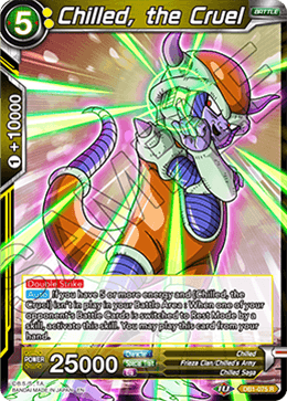 Chilled, the Cruel - Draft Box 04 - Dragon Brawl - Rare - DB1-075