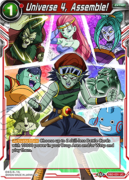 Universe 4, Assemble! - Draft Box 05 - Divine Multiverse - Uncommon - DB2-031