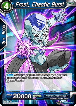 Frost, Chaotic Burst - Draft Box 05 - Divine Multiverse - Uncommon - DB2-041