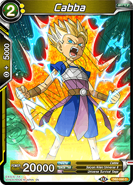 Cabba - Draft Box 05 - Divine Multiverse - Common - DB2-098