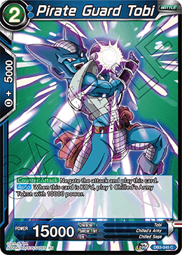 Pirate Guard Tobi - Draft Box 06 - Giant Force - Common - DB3-045