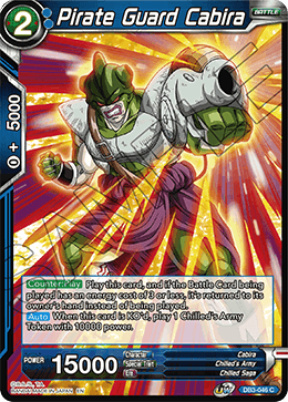 Pirate Guard Cabira - Draft Box 06 - Giant Force - Common - DB3-046