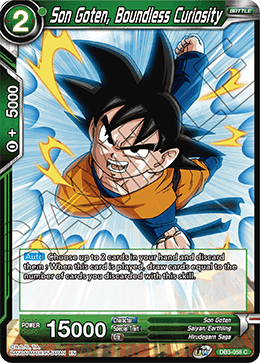 Son Goten, Boundless Curiosity - Draft Box 06 - Giant Force - Common - DB3-058