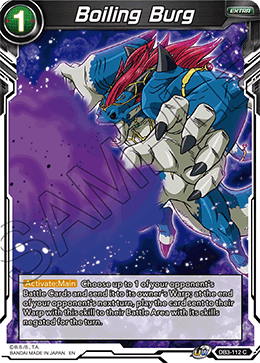 Boiling Burg - Draft Box 06 - Giant Force - Common - DB3-112