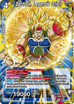 Bardock, Legend's Origin - Draft Box 06 - Giant Force - Super Rare - DB3-118