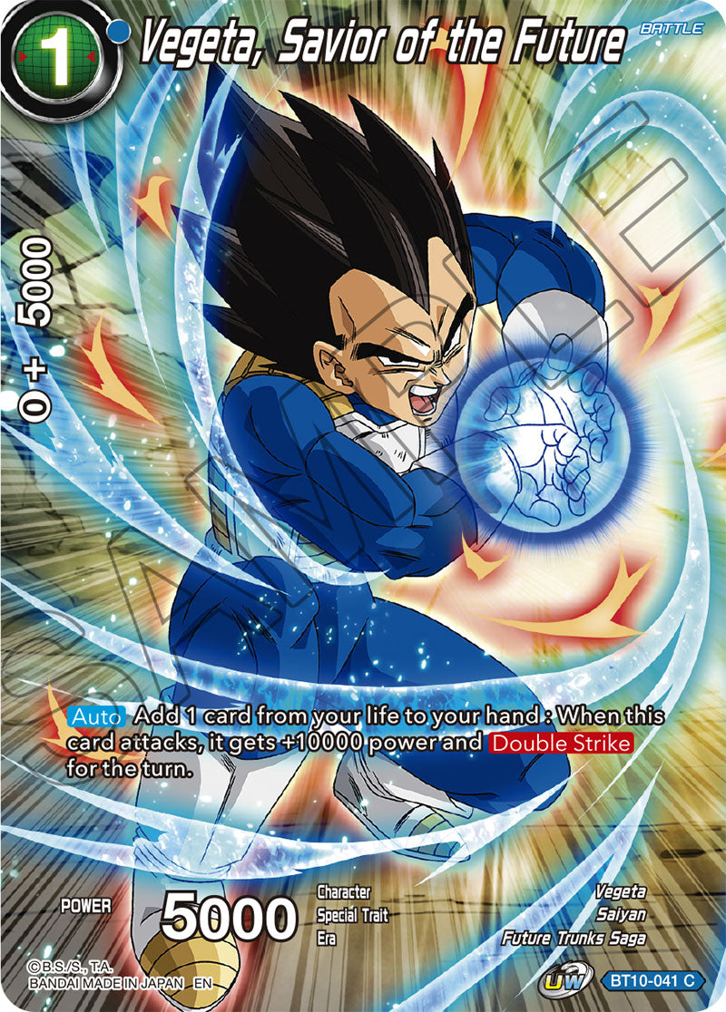 Vegeta, Savior of the Future - Theme Selection: History of Vegeta - Common - BT10-041