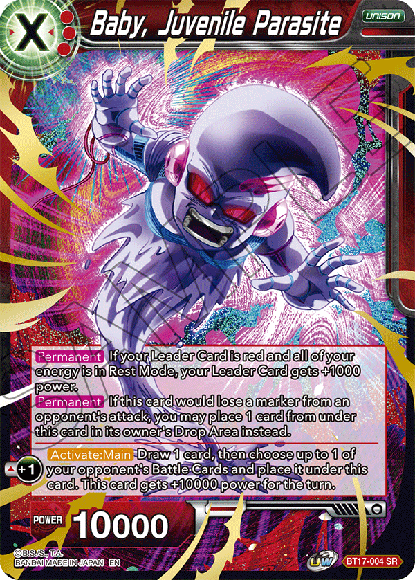 Baby, Juvenile Parasite - Ultimate Squad - Super Rare - BT17-004