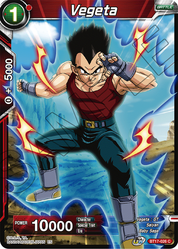 Vegeta - Ultimate Squad - Common - BT17-026