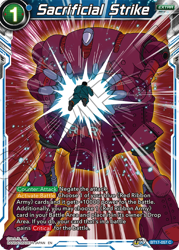 Sacrificial Strike - Ultimate Squad - Common - BT17-057