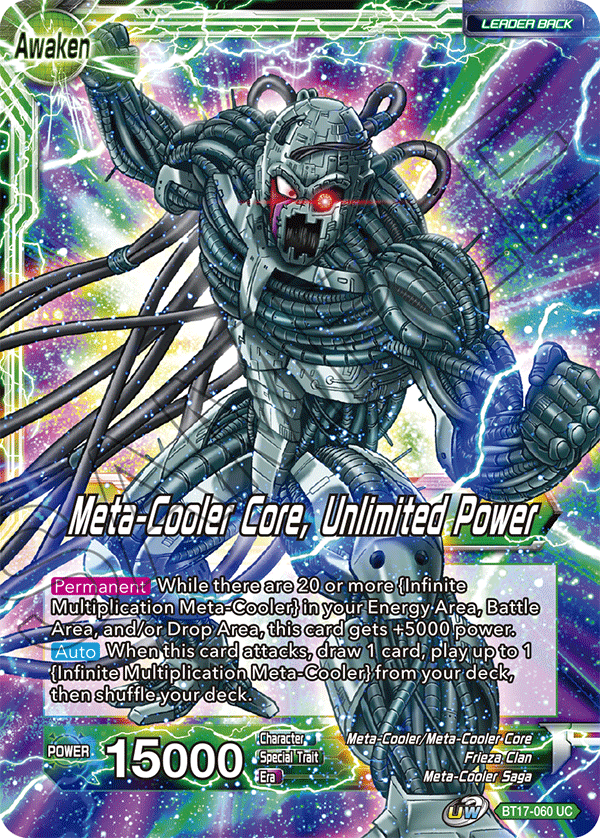 Meta-Cooler // Meta-Cooler Core, Unlimited Power - Ultimate Squad - Uncommon - BT17-060