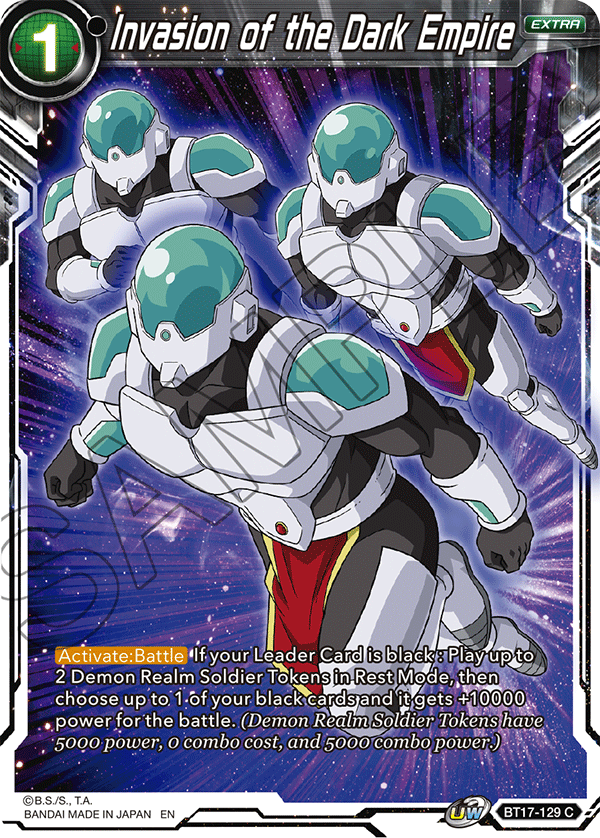 Invasion of the Dark Empire - Ultimate Squad - Common - BT17-129
