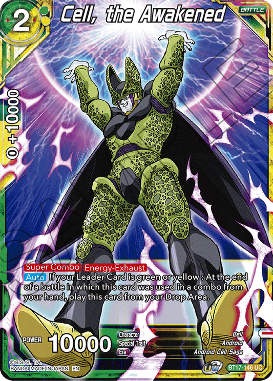 Cell, the Awakened - Ultimate Squad - Uncommon - BT17-146
