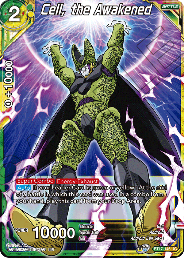 Cell, the Awakened - Ultimate Squad - Uncommon - BT17-146