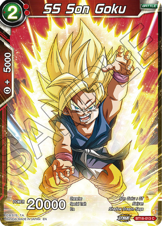 SS Son Goku - Dawn of the Z-Legends - Common - BT18-013