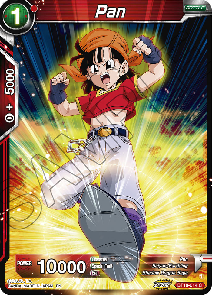 Pan - Dawn of the Z-Legends - Common - BT18-014