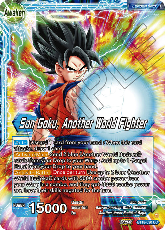 Son Goku // Son Goku, Another World Fighter - Dawn of the Z-Legends - Uncommon - BT18-030