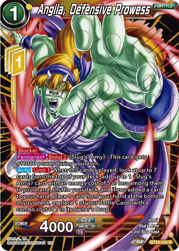 Angila, Defensive Prowess - Fighter's Ambition - Rare - BT19-104