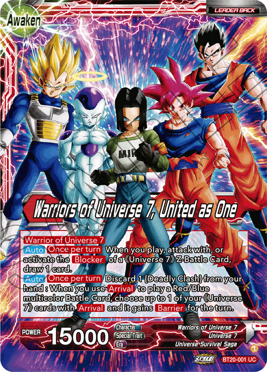 Android 17 // Warriors of Universe 7, United as One - Power Absorbed - Uncommon - BT20-001