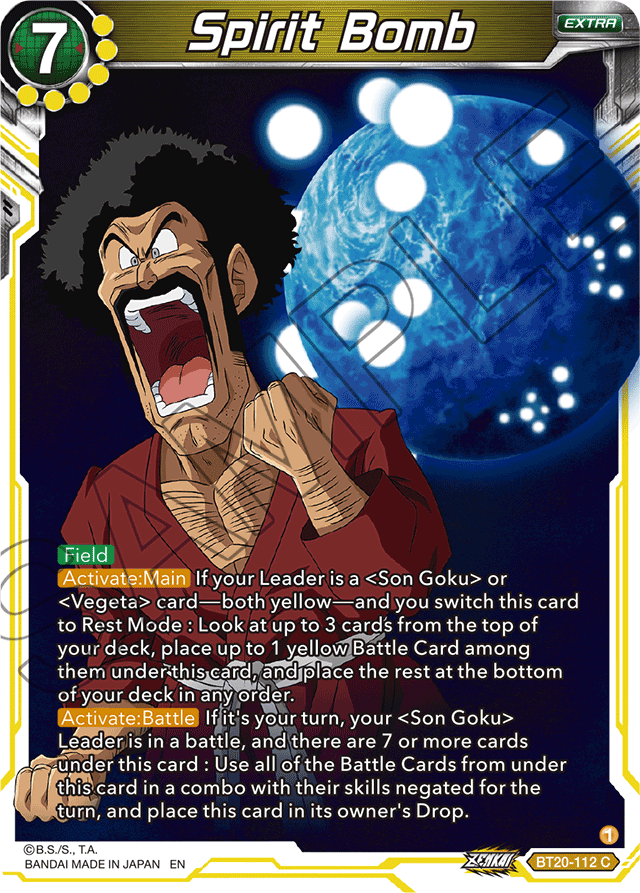 Spirit Bomb - Power Absorbed - Common - BT20-112
