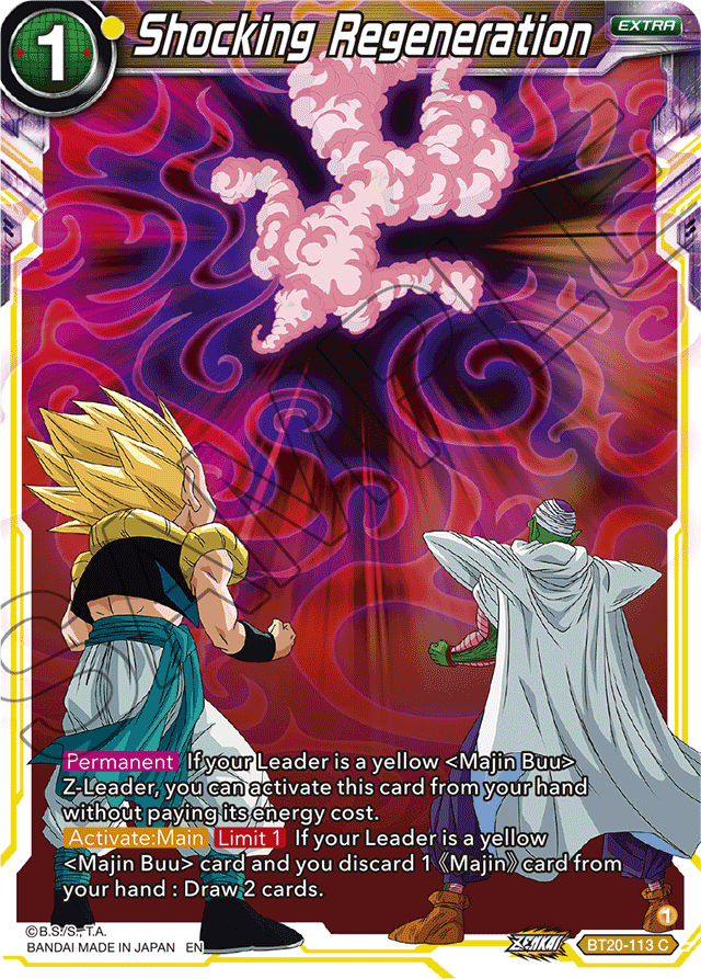 Shocking Regeneration - Power Absorbed - Common - BT20-113