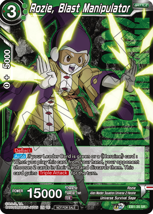Rozie, Blast Manipulator (Championship 2022 Celebration Pack) - Promotion Cards - Promo - EB1-35