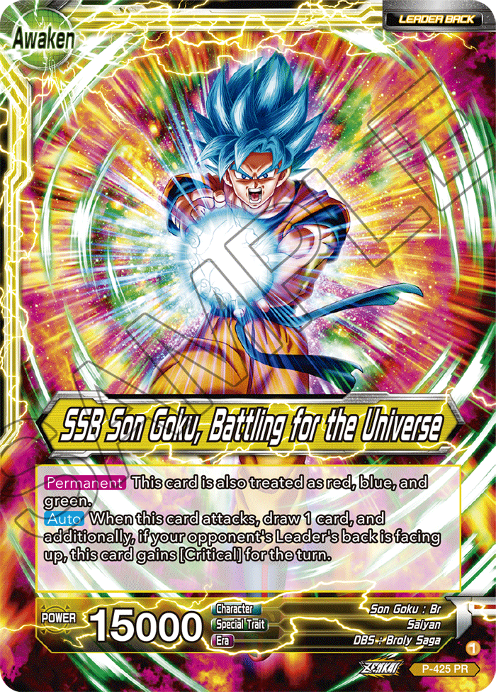 Son Goku // SSB Son Goku, Battling for the Universe - Promotion Cards - Promo - P-425