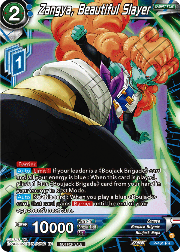 Zangya, Beautiful Slayer (Z03 Dash Pack) - Promotion Cards - Promo - P-461