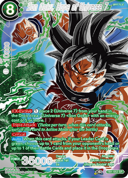 Son Goku, Hope of Universe 7 - Collector's Selection Vol. 2 - Promo - TB1-052