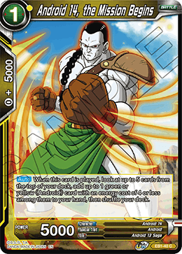 Android 14, the Mission Begins - Battle Evolution Booster - Common - EB1-40
