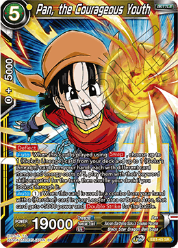 Pan, the Courageous Youth - Battle Evolution Booster - Super Rare - EB1-45